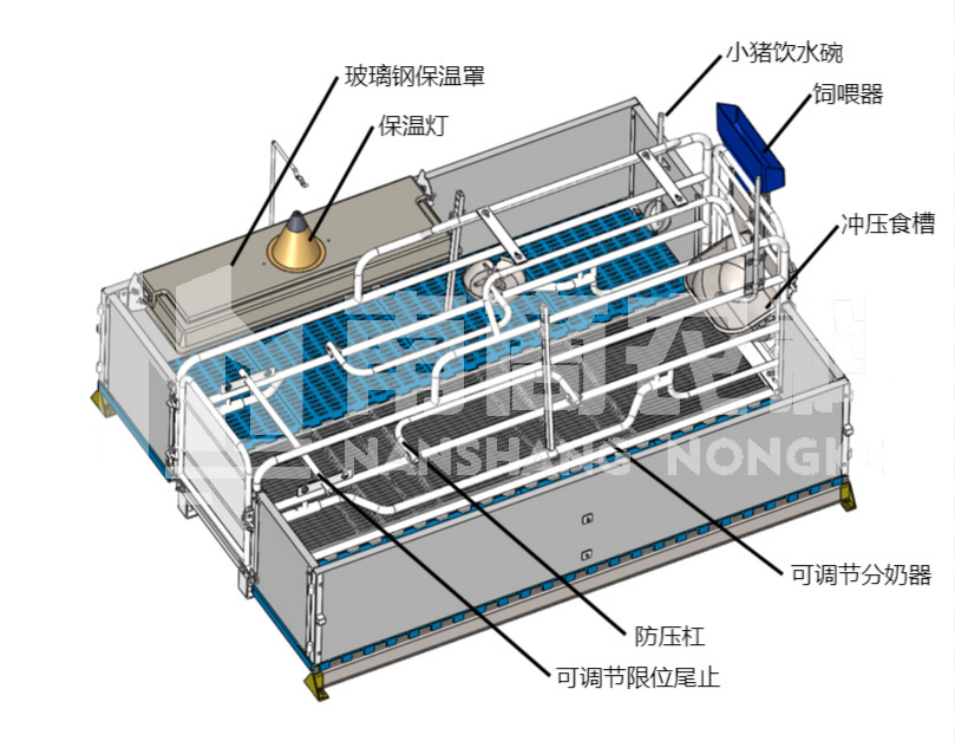 母豬產(chǎn)床-002型詳情介紹